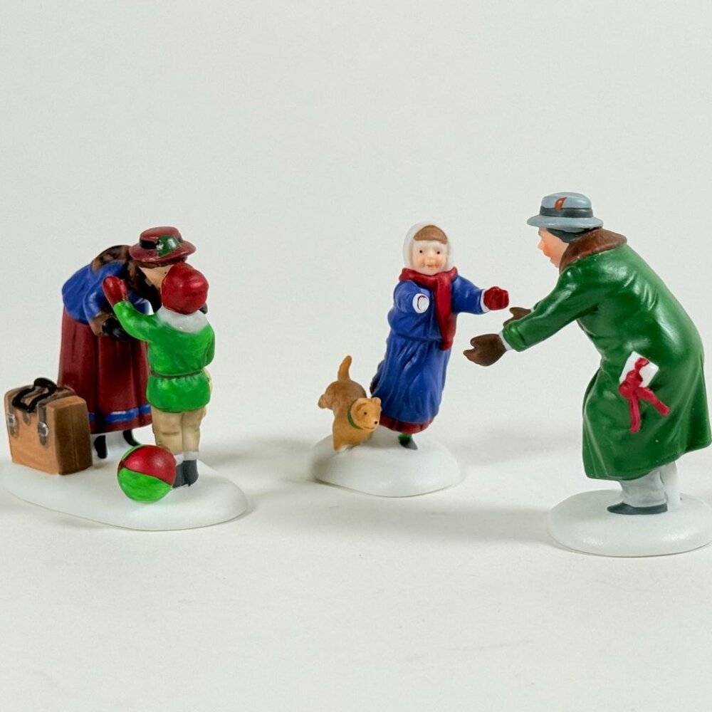 Vintage Dept 56 Welcome Home Christmas in the City 3 Pc Set Retired 5533-6